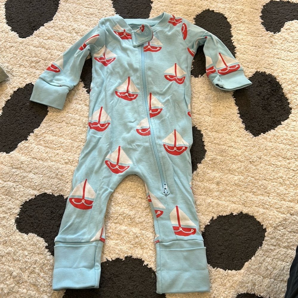 Sailboat onesie